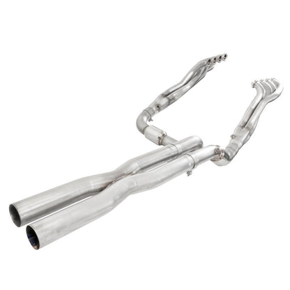 Stainless Works 2007-13 Chevy Silverado/GMC Sierra Headers 1-7/8in Primaries High-Flow Cats X-Pipe CT07HCAT CT07HCAT Photo - out of package