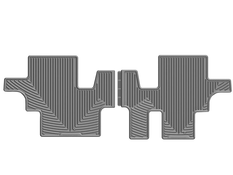 WeatherTech 13+ Mercedes-Benz GL-Class Rear Rubber Mats - Grey W316GR W316GR Photo - Primary