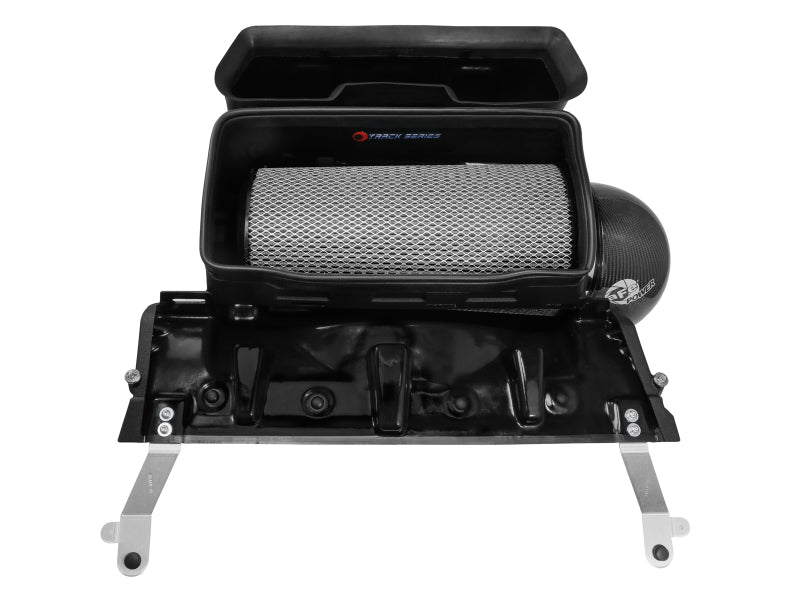 aFe 21-23 RAM 1500 TRX Track Series Carbon Fiber Cold Air Intake System w/ Pro DRY S 57-10022D 57-10022D Photo - Unmounted