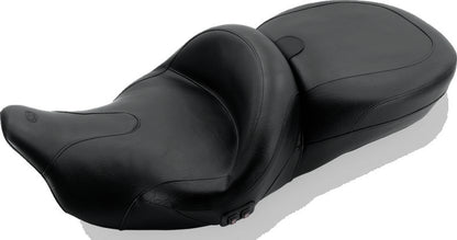 Mustang Motorcycle Mustang 08-21 Harley Electra Glide,Rd Glide,Rd King,Str Glide Touring Summit 1PC Seat - Black 76863 76863 Photo - Primary