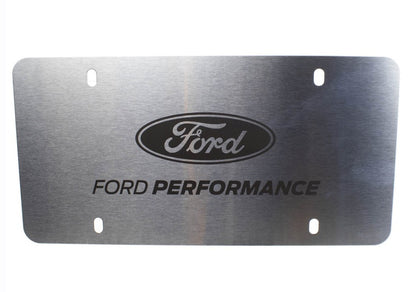 Ford Racing Stainless Steel Marque Plate M-1828-LS M-1828-LS Photo - Unmounted