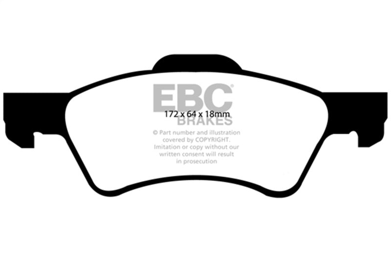 EBC Disc Brake Pad Set DP61613 Photo - Primary