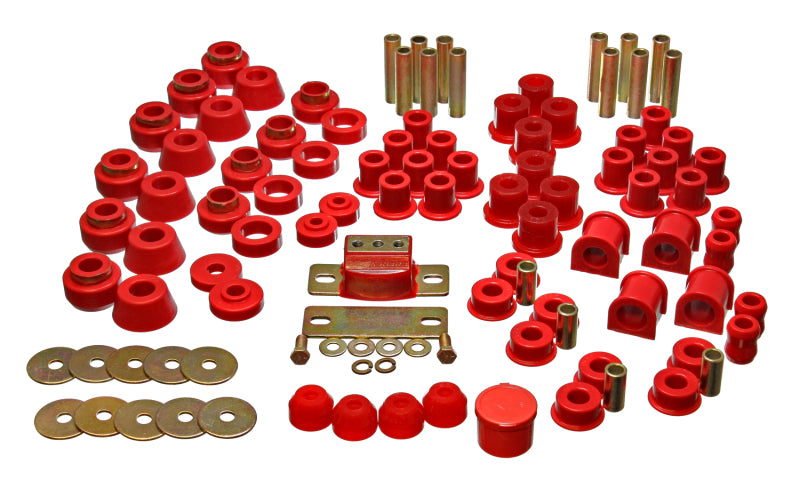 Energy Suspension Hyper-Flex System Red Jeep Wrangler All 1987-1995 2.18101R Photo - Primary
