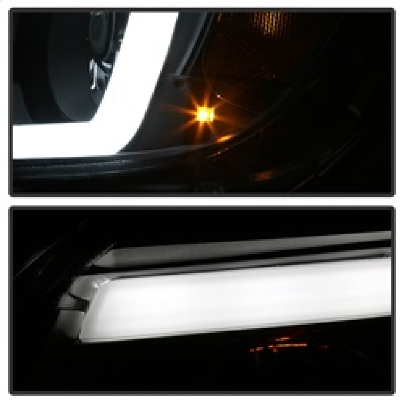 Spyder 15-17 Chevy Colorado Projector Headlights - Light Bar LED - Black (PRO-YD-CCO15-LBDRL-BK) 5085283 5085283 Photo - Unmounted