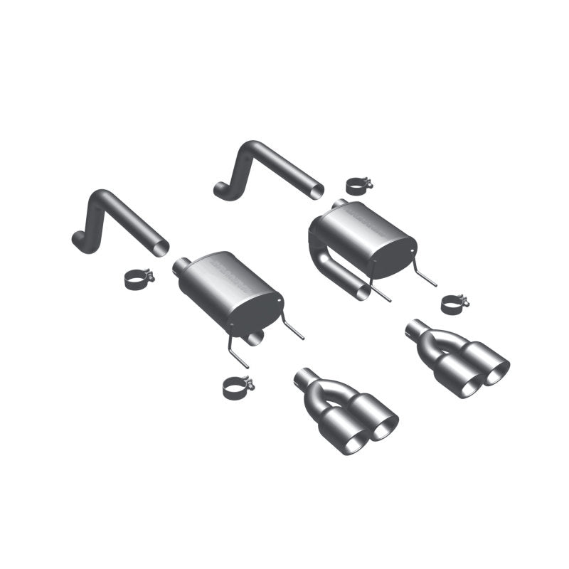 MagnaFlow Chevrolet Corvette Street Series Axle-Back Performance Exhaust System 16593 Photo - Primary