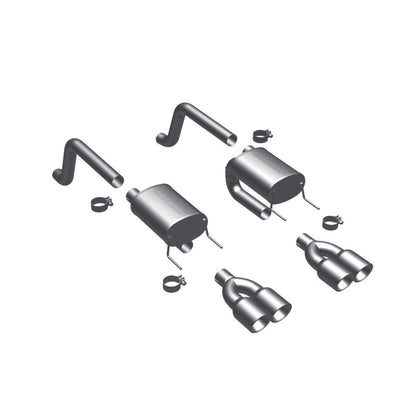 MagnaFlow Chevrolet Corvette Street Series Axle-Back Performance Exhaust System 16593 Photo - Primary