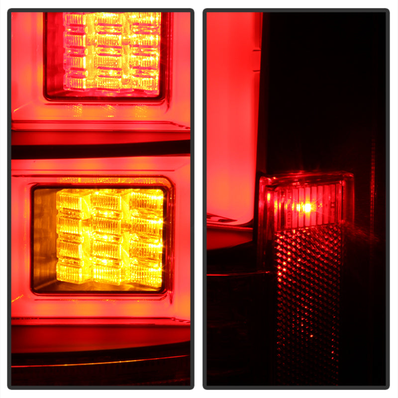 Spyder Land Rover Discovery 3 LR3 05-09 Light Bar LED Tail Lights Black ALT-YD-LRD05-LED-BK 5080813 5080813 User 1