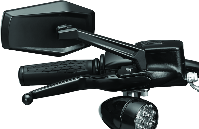 Kuryakyn Hex Mirrors Satin Black 5919 5919 Photo - Primary