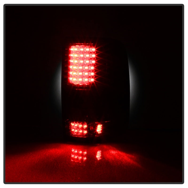 SPYDER Xtune Ford F150 Styleside 04-08 LED Tail Lights Red Clear ALT-ON-FF15004-LED-RC 5034069 5034069 Photo - Unmounted