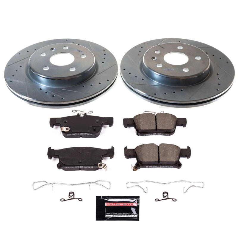 PowerStop Power Stop 19-20 Buick Envision Rear Z23 Evolution Brake Kit K9104 K9104 Photo - Primary