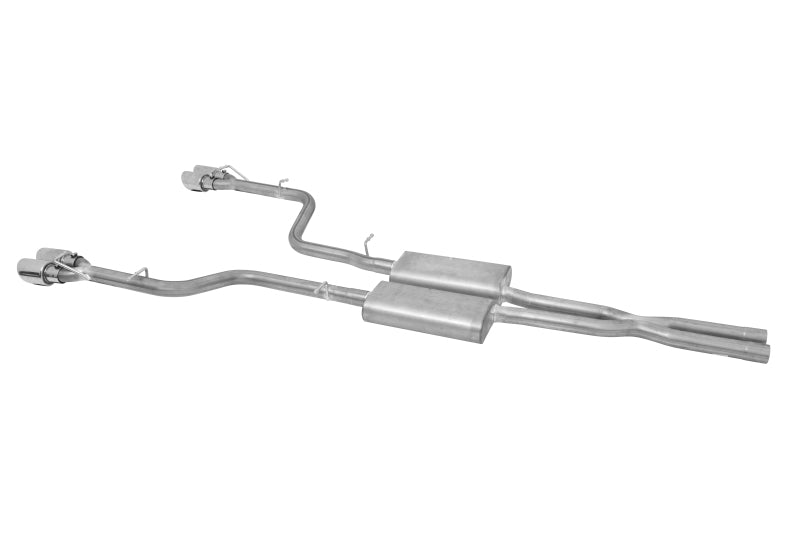 Gibson 15-16 Dodge Challenger R/T 5.7L 2.5in Cat-Back Dual Exhaust - Stainless 617009 617009 Photo - Primary
