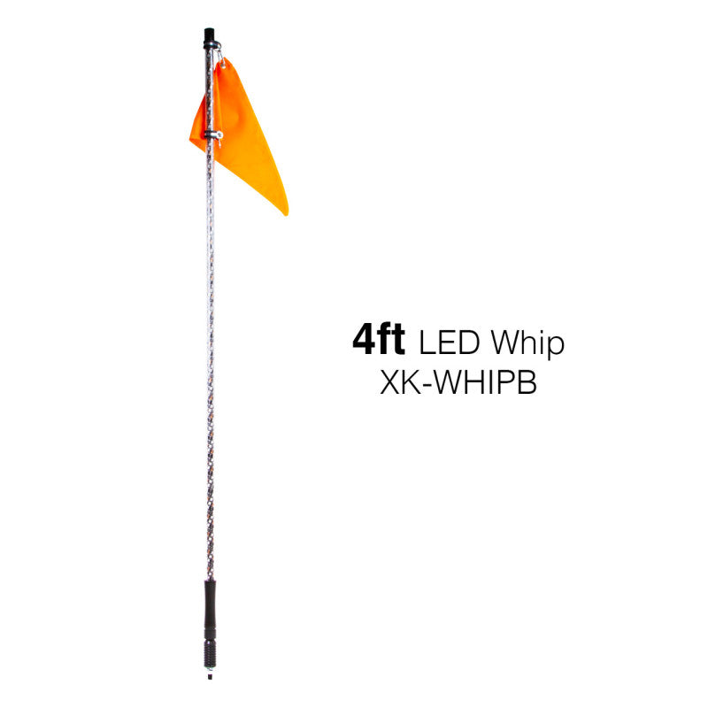 XKGLOW Single LED 32in Gen 2 Whip XK-WHIPC