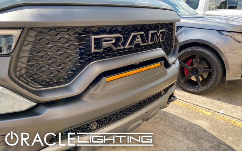 ORACLE Lighting Oracle 19-22 RAM Rebel/TRX Front Bumper Flush LED Light Bar System 5885-005 5885-005 Photo - lifestyle view