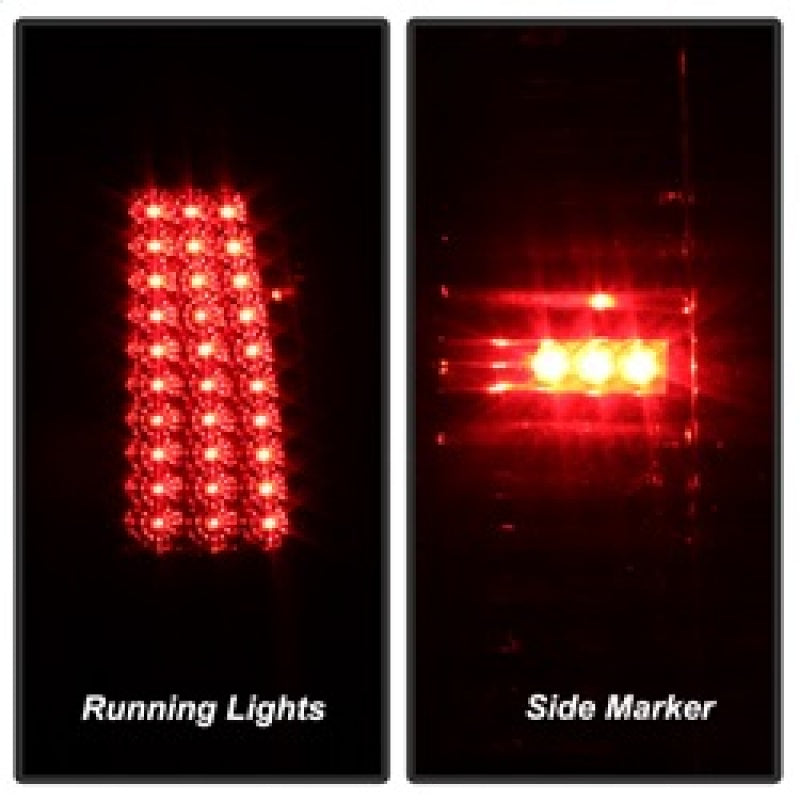 SPYDER Xtune Chevy Silverado 1500/2500/3500 99-02 99-03 LED Tail Lights Smoke ALT-ON-CS99-LED-SM 5011770 5011770 Photo - Unmounted