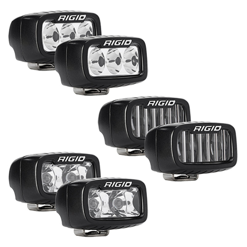 Rigid Industries 2021+ Ford Mod Bumper Triple SR-M Fog Light Kit 46731 46731 Photo - out of package
