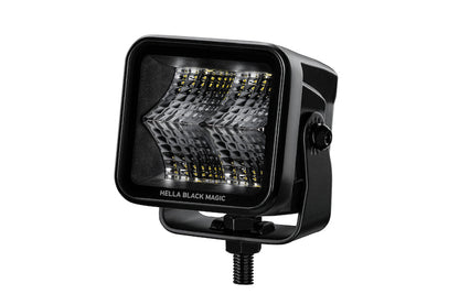 Hella Universal Black Magic 2.7in L.E.D. Cube Kit - Flood Beam 358176801 358176801 Photo - Primary
