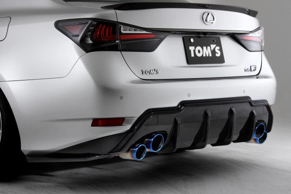 TOM'S Racing Carbon Rear Bumper Diffuser - 2016+ Lexus GSF