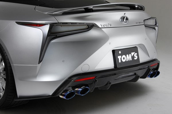 TOM'S Racing Stainless Exhaust System (TOM'S Barrel/Titanium Tip) - 2018+ Lexus LC500 ** IN STOCK **