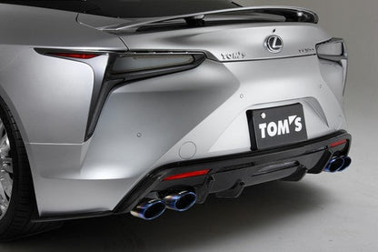 TOM'S Racing Stainless Exhaust System (TOM'S Barrel/Titanium Tip) - 2018+ Lexus LC500 ** IN STOCK **