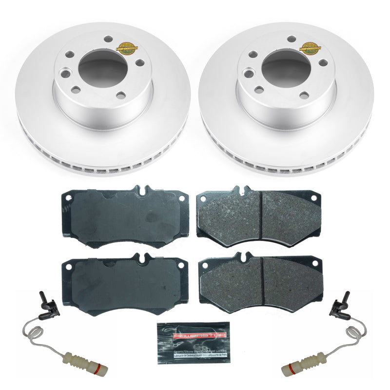 Power Stop 02-08 Mercedes-Benz G500 Front Euro-Stop Brake Kit ESK6879 ESK6879 Photo - Primary