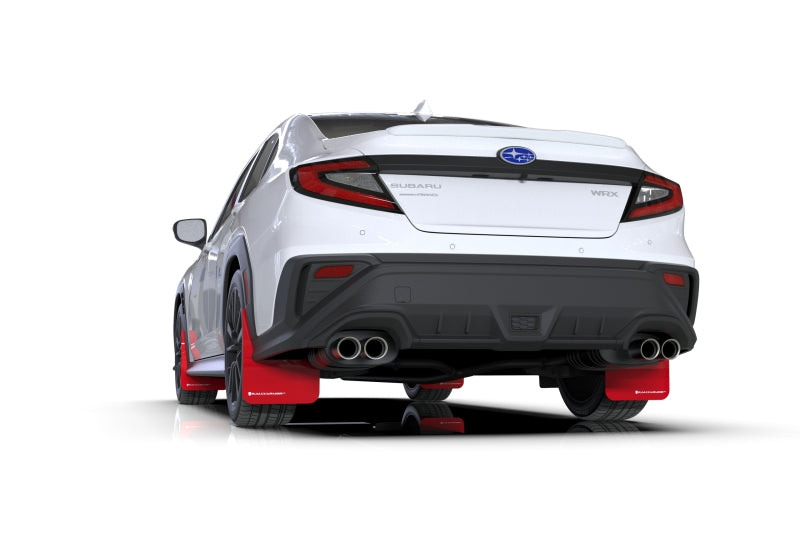 Rally Armor 2022 Subaru WRX Red UR Mud Flap w/ White Logo MF92-UR-RD/WH MF92-UR-RD/WH User 1
