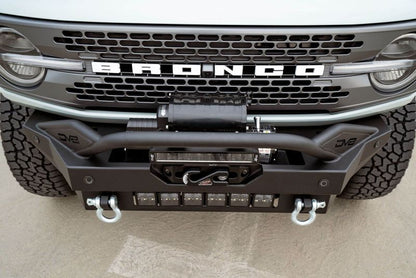 DV8 Offroad 2021+ Ford Bronco Modular Front Bumper Winch Capable w/ Auxiliary Light Mounts FBBR-02 FBBR-02 User 1