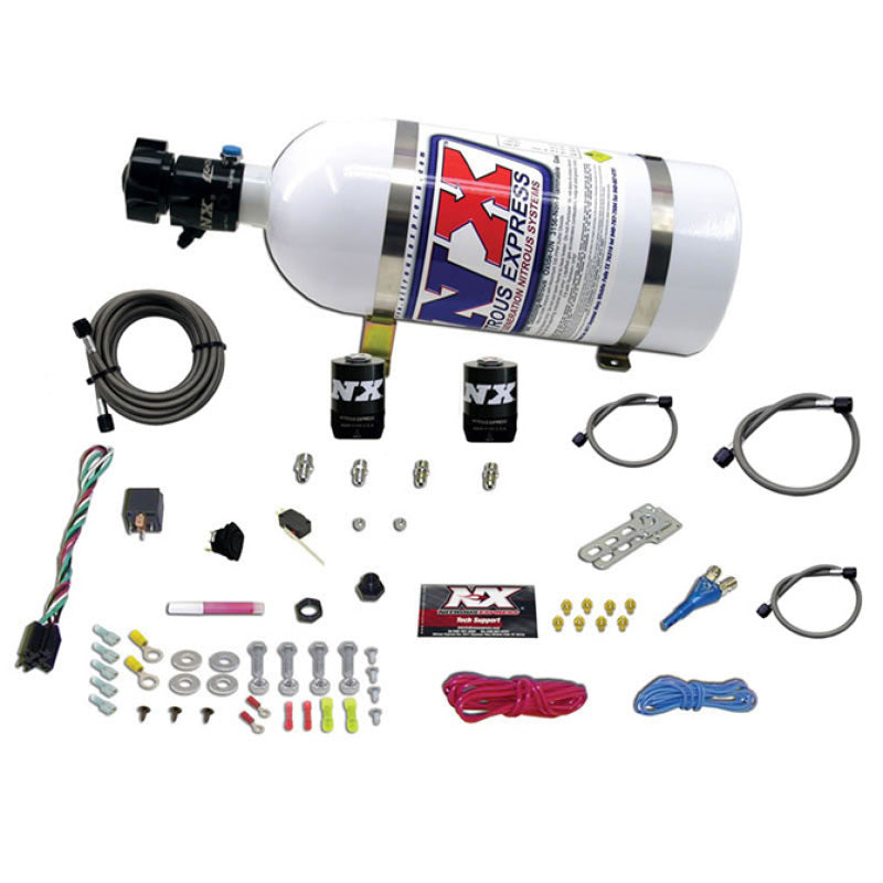 Nitrous Express All Dodge EFI Single Nozzle System(35-50-75-100-150 HP) w/ 10LB Bottle 20921-10 Photo - Primary