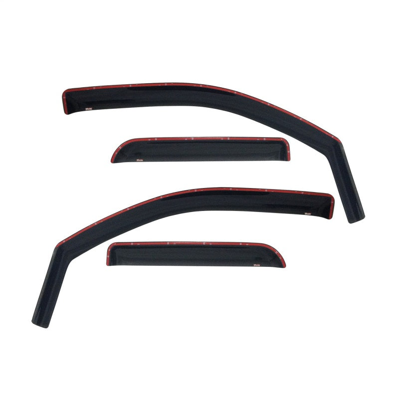 Westin 2014-2018 Chevy Silverado 1500 Dbl Cab Wade In-Channel Wind Deflector 4pc - Smoke 72-39417 72-39417 Photo - Primary