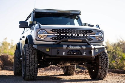 DV8 Offroad 2021+ Ford Bronco Front Bumper Winch Capable w/ Optional Bull Bar/Aux Light Opening FBBR-01 FBBR-01 User 1
