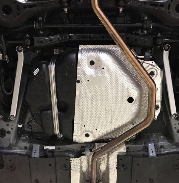 TOM'S Racing Lower Body Brace (Rear) for 2019+ Toyota Corolla Hatchback / 2020+ Toyota Corolla Sedan