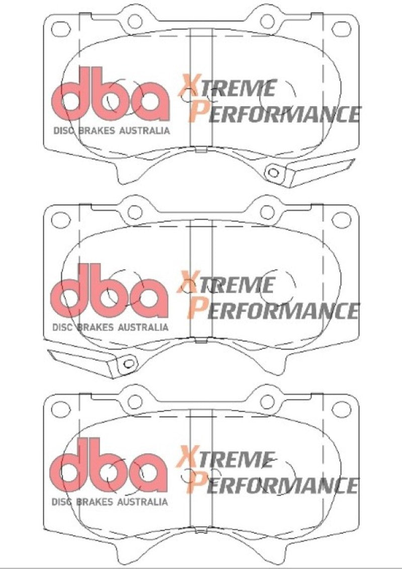 DBA 2015 Toyota Tacoma XP650 Front Brake Pads DB1482XP DB1482XP Photo - out of package