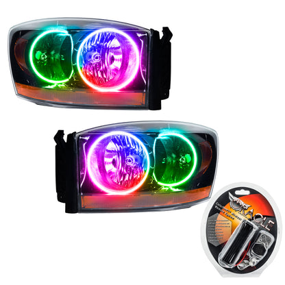 ORACLE Lighting Oracle 06 Dodge Ram SMD HL - Black - ColorSHIFT 7033-330 7033-330 Photo - Primary