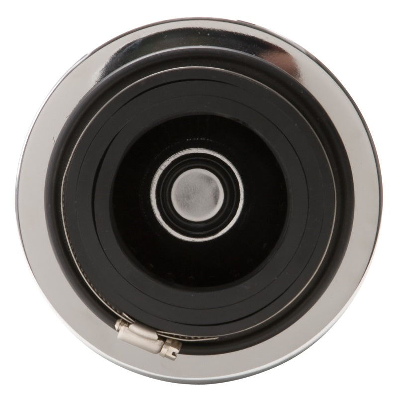 Edelbrock Air Filter, Pro-Flo Series, Conical, 10" Tall, Black/Chrome 43690 Photo - Unmounted