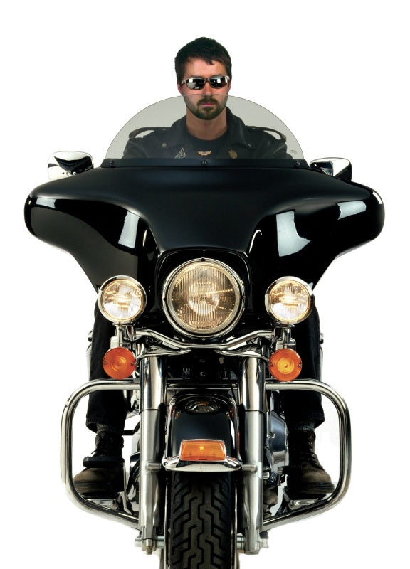 National Cycle 96-13 Harley Davidson FLHT/FLHX/FLHTK/SE Touring Chopped 4 in. Windshield-Tinted 20052 20052 User 1