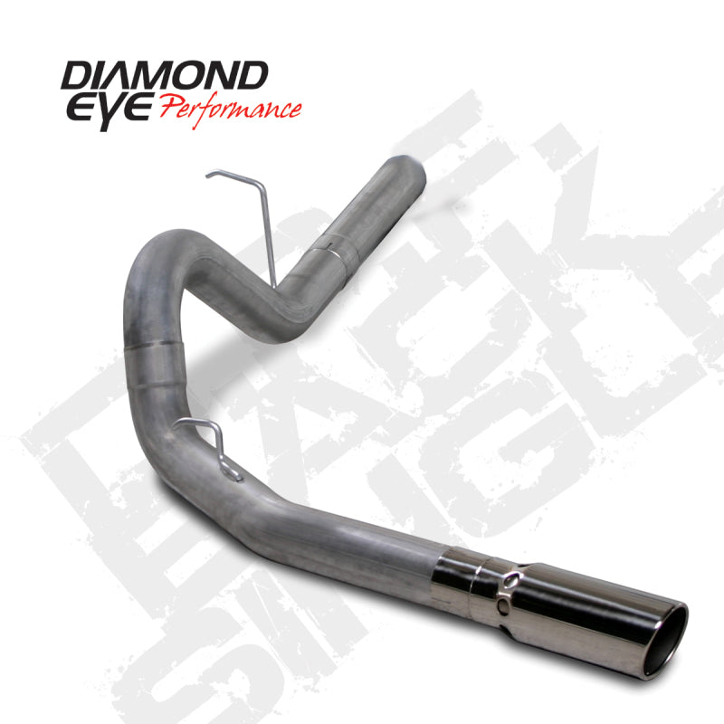 Diamond Eye Performance Diamond Eye KIT 4in DPF-BACK SGL SS: 11-12 CHEVY 6.6L 2500/350 K4156S K4156S Photo - Primary