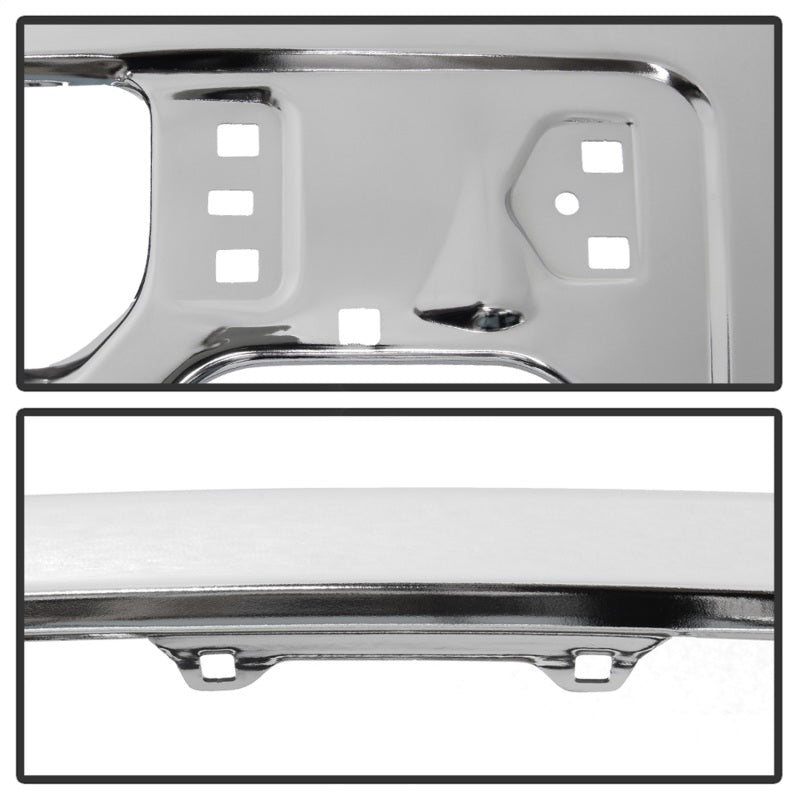 Spyder Ford F150 09-14 w/o Fog Light Hole Front Bumper - Chrome (OEM # 9L3Z17757A) 9948473 9948473 Photo - Unmounted
