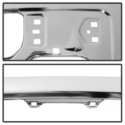 Spyder Ford F150 09-14 w/o Fog Light Hole Front Bumper - Chrome (OEM # 9L3Z17757A) 9948473 9948473 Photo - Unmounted