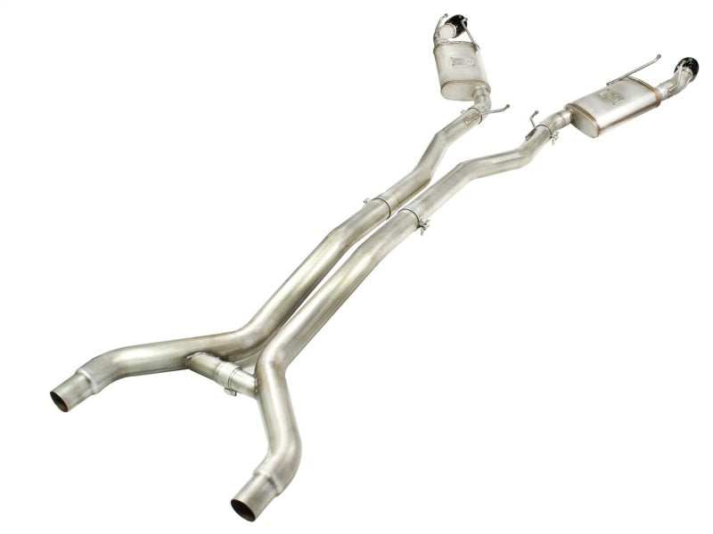 aFe  POWER MACH Force-Xp 3" 409 Stainless Steel Cat-Back Exhaust System 49-44039-B Photo - Unmounted
