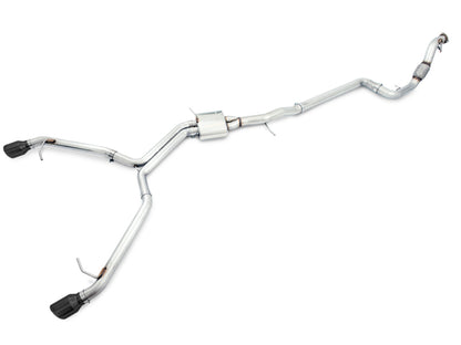 AWE Tuning Audi B9 A5 Track Edition Exhaust Dual Outlet - Diamond Black Tips (Includes DP) 3020-33034 3020-33034 Photo - Primary