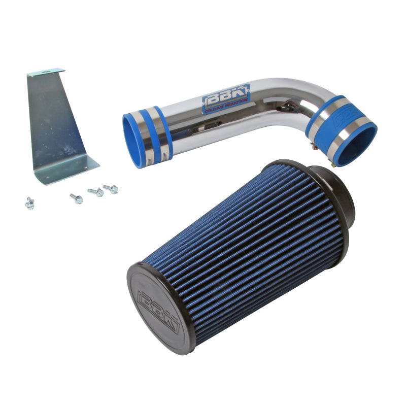 BBK Performance 86-93 Mustang 5.0L Cold-Air Intake Non-Fenderwell (Chrome) 1556 Photo - Unmounted