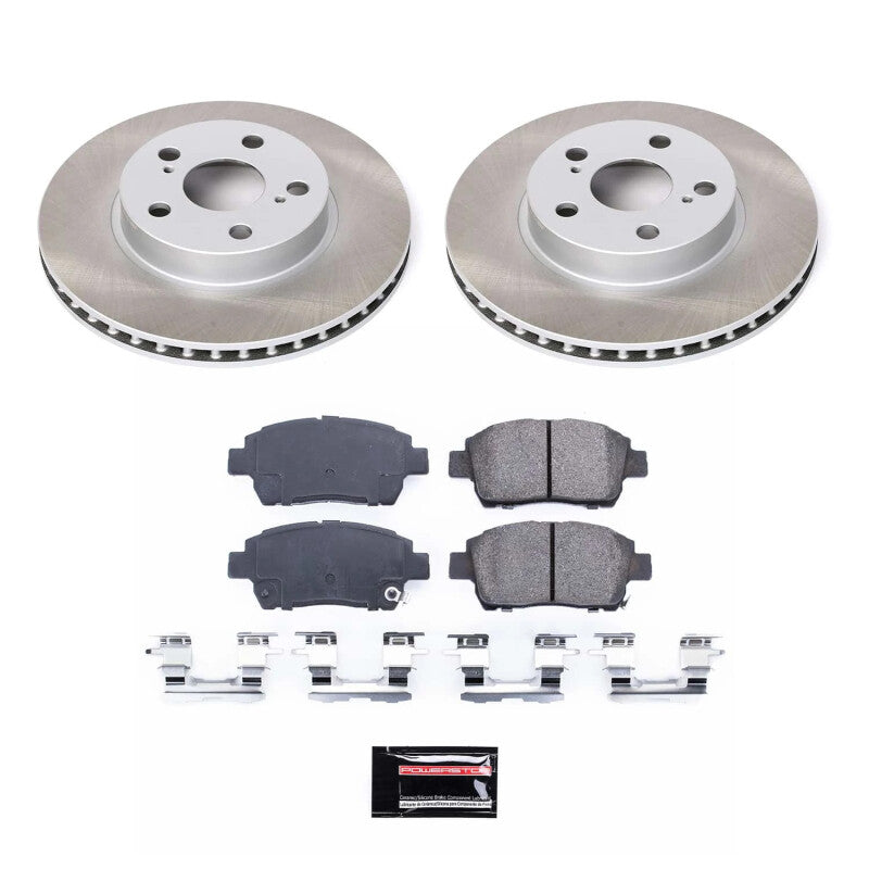 PowerStop Power Stop 04-09 Toyota Prius Front Semi-Coated Rotor Kit SC5219 SC5219 Photo - Primary