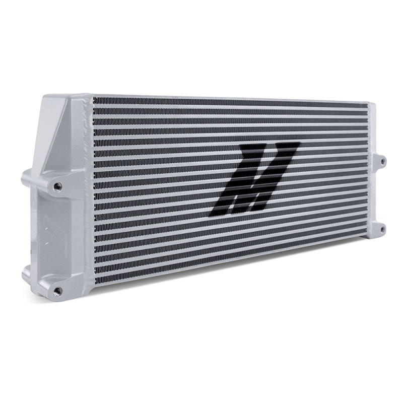 Mishimoto Heavy-Duty Oil Cooler - 17in. Same-Side Outlets - Silver MMOC-SSO-17SL MMOC-SSO-17SL Photo - Primary