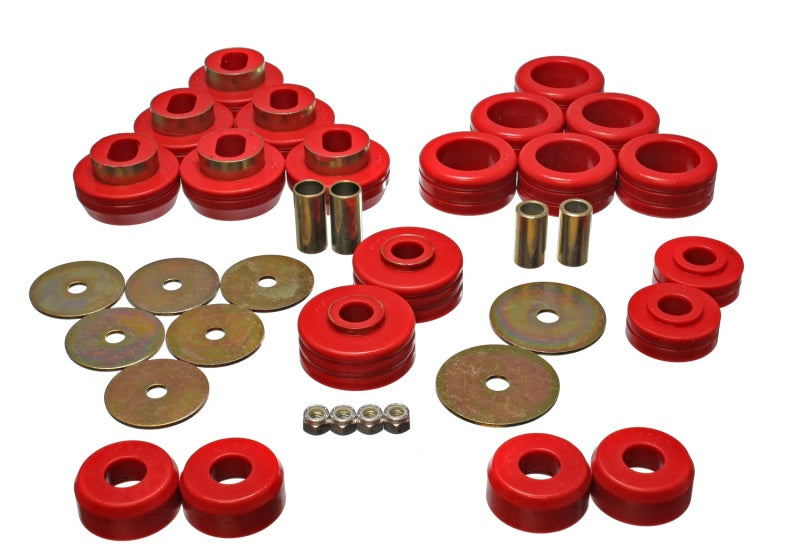 Energy Suspension Body Mount Set Red Chevrolet Blazer All 1987-1991 3.4118R Photo - Primary