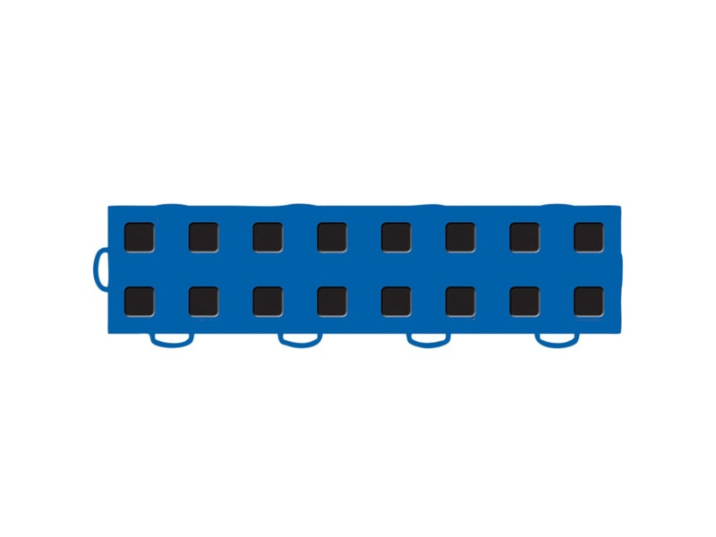 WeatherTech TechFloor - 3in x 12in Tiles(Left Loop) Blue/Black - Blue/Black 51T312LL BL-BK 51T312LL BL-BK Photo - Primary