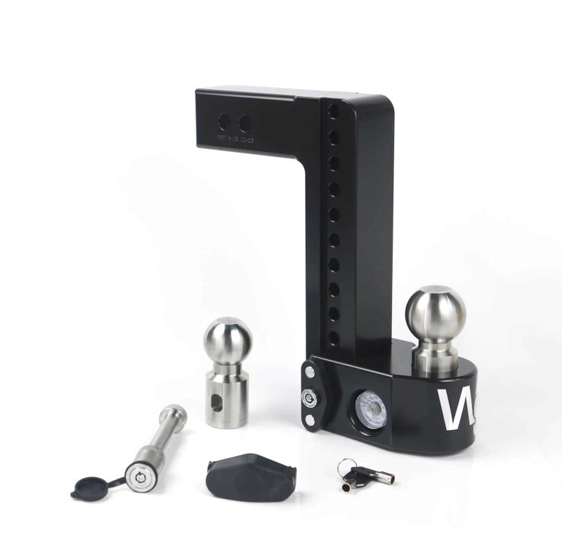 Weigh Safe 10in Drop Hitch w/Built-in Scale & 2.5in Shank (8K/18.5K GTWR) w/WS05 - Black Cerakote WS10-2.5-KA-CER-BLA WS10-2.5-KA-CER-BLA User 1