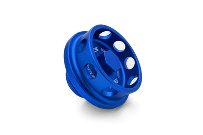 HPS Performance Billet Aluminum Engine Oil Cap Honda Accord, Blue 5269-104BL