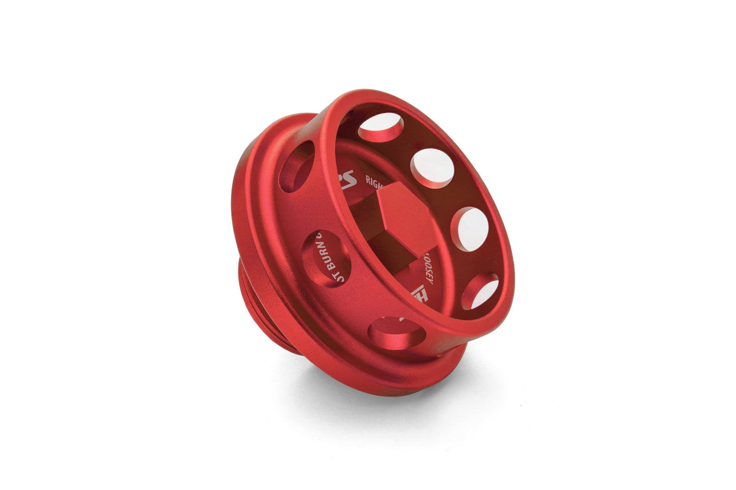 HPS Performance Billet Aluminum Engine Oil Cap Honda Accord, Red 5269-104R
