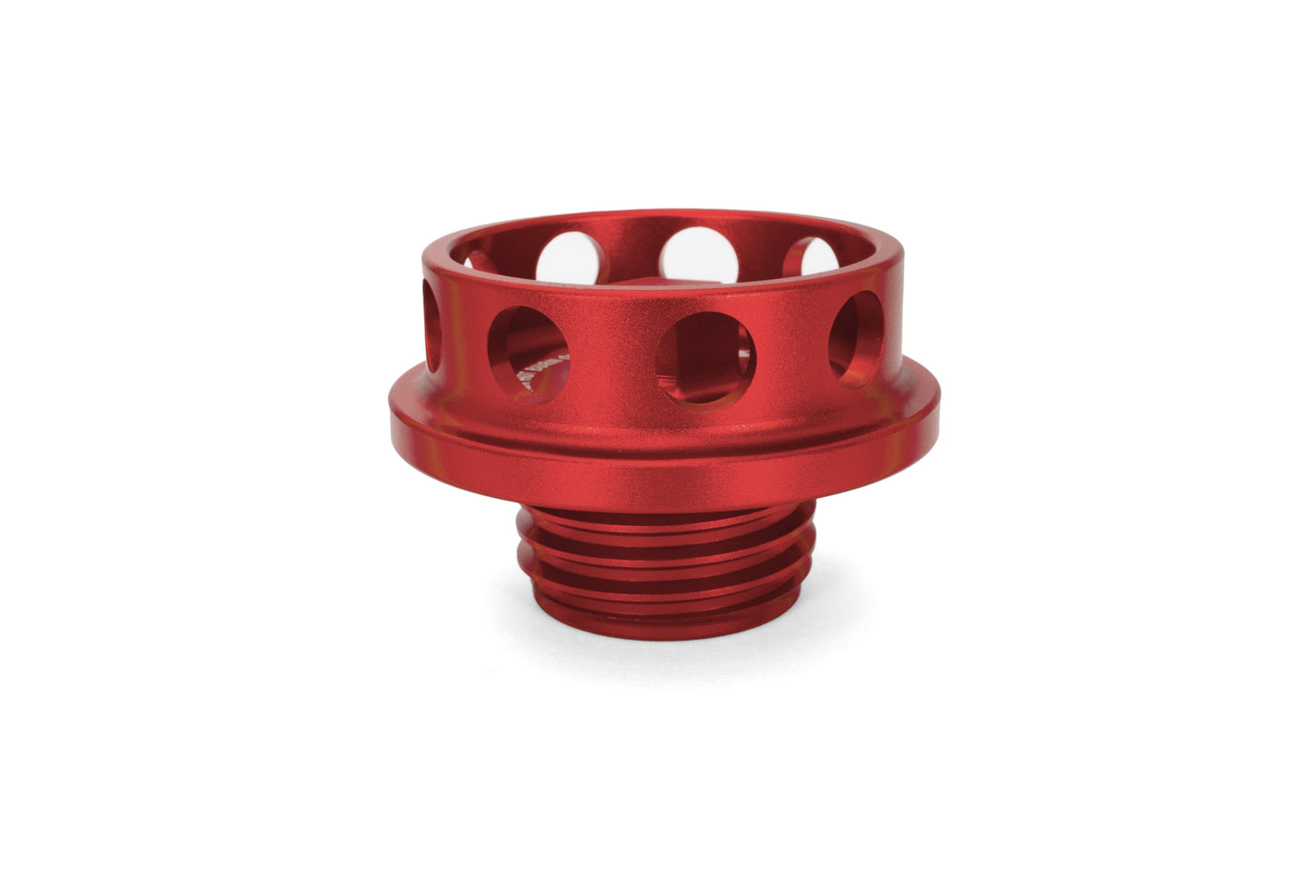 HPS Performance Billet Aluminum Engine Oil Cap Honda Civic, Red 5269-104R