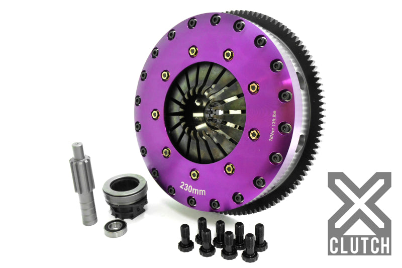 XCLUTCH XCL Clutch - 9in Twin Solid Organic Drivetrain Clutch Kits - Multi main image