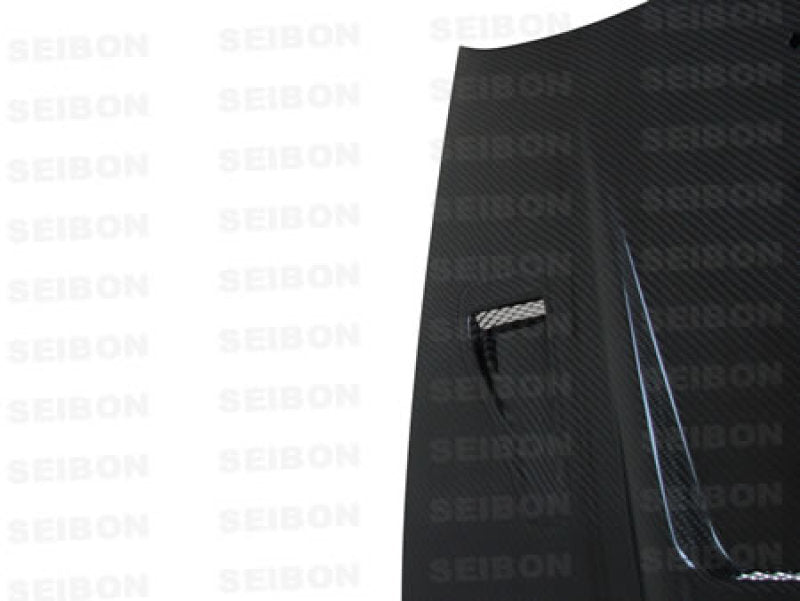 Seibon 89-94 Nissan 180SX/240SX Carbon Fiber Hood HD8994NS240-DVII Photo - Primary